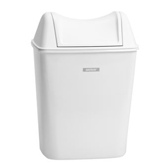 Cesto de Lixo Katrin Plastic Bin | Branco - 1