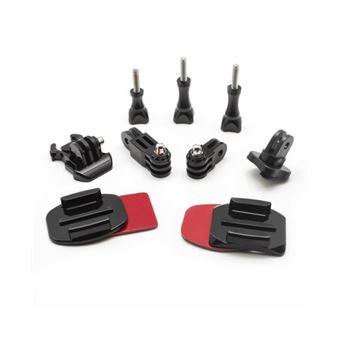 Suporte IE com Parafusos para GoPro e Xtreme Sports Pix Camera com Adesivo