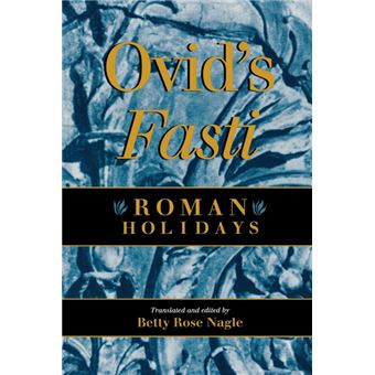 Ovid's Fasti - Roman Holidays - Paperback - 1995 - 1