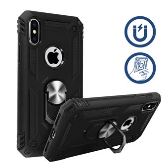 Capa Avizar para iPhone XS Max Anel suporte magnético Preto - 1