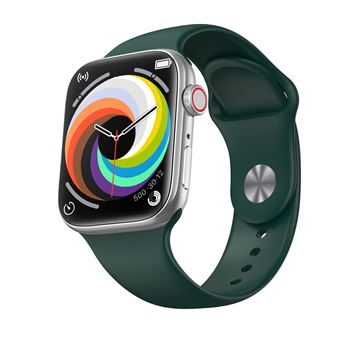 Smartwatch DAM T900 Pro 8 com tela de 1 | 8 HR | Monitor de Frequência Cardíaca | e O2 no Sangue Vários Modos Desportivos | notificações de Aplicativos - Verde Escuro - 1