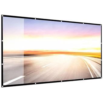 Ecrã de Projeção Portátil Orysin 84" | Dobrável em Poliéster | Ideal para Interior e Exterior - 1