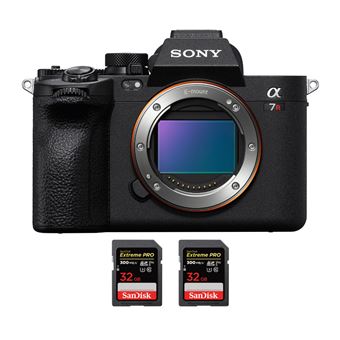 Sony A7R V + 2 SanDisk 32GB Extreme PRO UHS-II SDXC 300 MB/s + PDF MCZ DIRECT - 1
