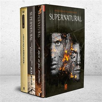 Coleção Supernatural - Edição Oficial De Colecionador - Box Com 3 Livros - 1