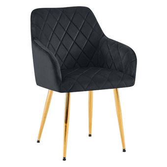 Cadeira Dudeco Bilbau Gold | Preto - 1