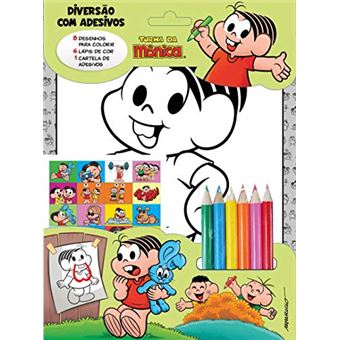 Turma Da Mônica - Diversão Com Adesivos - Vol. 02 - 1