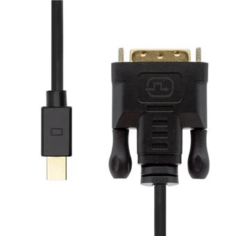 Adaptador de Cabo de Vídeo ProXtend Mini Displayport to DVI-D 24+1 1M | Preto - 1
