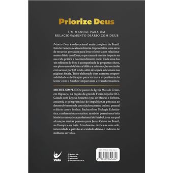 Priorize Deus: Devocionais Diários Para 365 Dias - 1