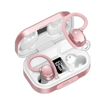 Auriculares CHRONUS | Bluetooth 5.3 | sem fio | microfone | IPX7 à prova d'água | Rosa - 1