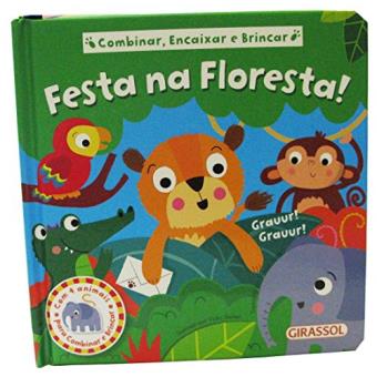 Festa na Floresta - Volume 3. Coleção Combinar, Encaixa e Brincar - 1