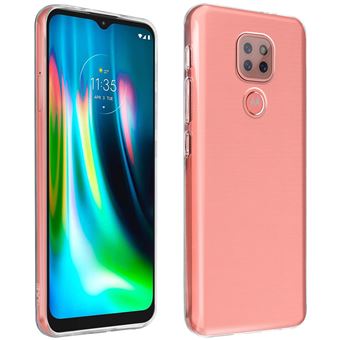 Capa Avizar para Motorola Moto G9 Play em silicone ultrafino e leve - transparente - 1