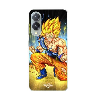 Capa Maniacase para Samsung Galaxy S25 Edge | Goku Knee Down - 1
