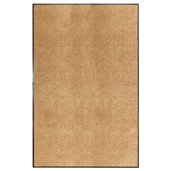 Tapete de Porta Lavável vidaXL 120x180 cm creme - 1