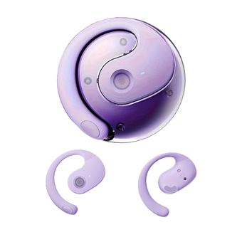 Auriculares Bluetooth Klack® X28 | sem fio de condução óssea | desportivos | cancelamento de ruído | Bluetooth 5.4 | Roxo - 1