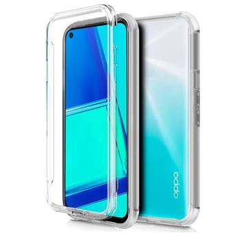 Capa / Bolsa para Oppo A52 / A72 / A92 COOL em Silicone (Frente e verso transparente) - 1