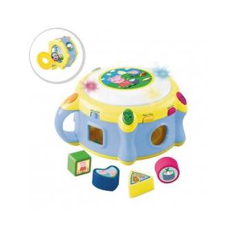 Tambor Electrónico Porquinha Peppa formas - 1