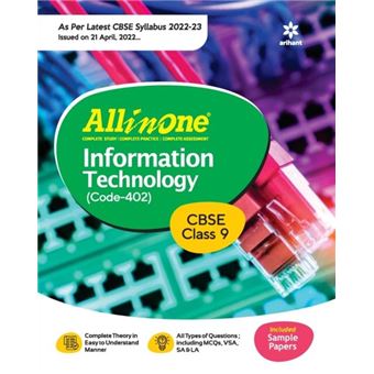 Cbse All In One Information Technology Class 9 202223 As Per Latest Cbse Syllabus Issued On 21 April 2022 - 1