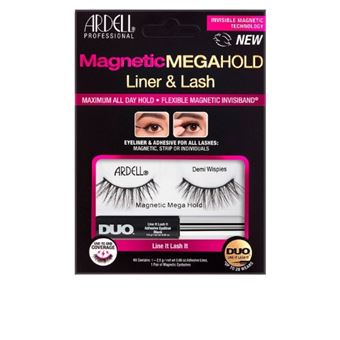 Pestanas Magnéticas Ardell megahold liq liner & demi wispies - 1