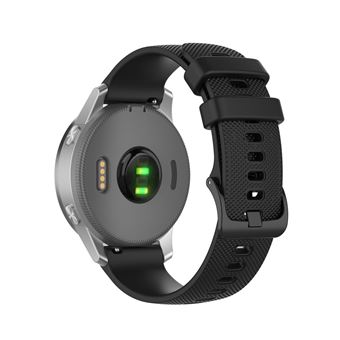 Pulseira de Silicone Magunivers para Samsung Galaxy Watch 42mm/Garmin Vivoactive 3 | 20mm | Ajustável - Preto - 1