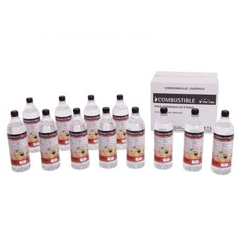 Lenha, combustível em óleo e gel purline liq-12b bioetanol 1 l 12 unidade(s) - 1