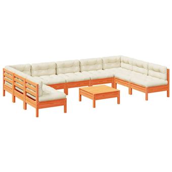 Conjunto de Mobiliário de Exterior VidaXL 3299600 - 1