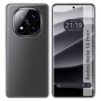 Capa TUMUNDOSMARTPHONE de silicone TPU gel transparente para Xiaomi Redmi Note 14 Pro+ Plus 5G - 1