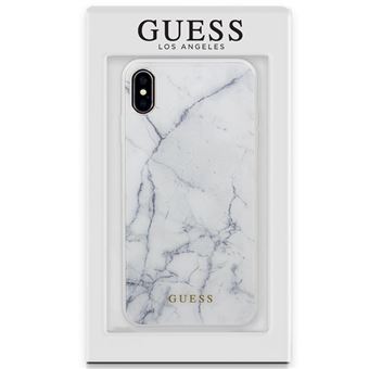 Capa COOL para iPhone X / iPhone XS Guess Mármore Branco - 1