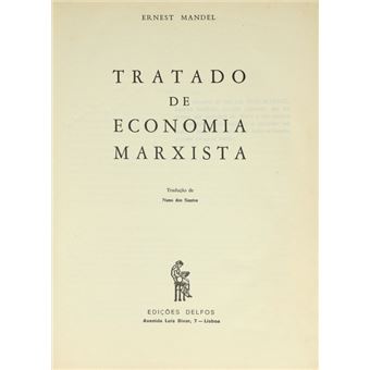 Tratado de economia marxista. - 1