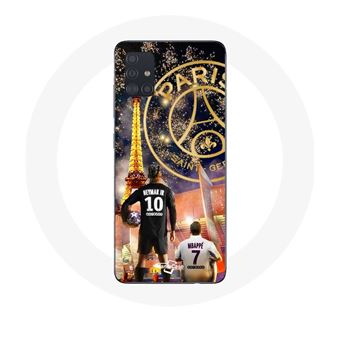 Capa Maniacase para Samsung Galaxy A51 Psg Neymar embappé Feliz Natal - 1