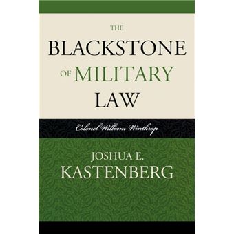 Blackstone Of Military Law - 1