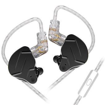 Auriculares Curvos SZSMART KZ-ZSN PRO X HIFI com Microfone | preto | In ear | sensibilidade 109db - 1
