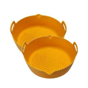 Forma de Silicone para Fritadeira | Pack 2 - Amarelo - 1