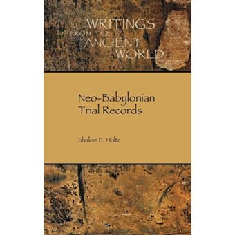 Neo-Babylonian Trial Records - Hardback - 2014 - 1