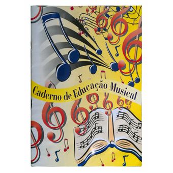 Caderno De Musica A5 Agrafado PF | 20 Folhas | 60Gr - 1