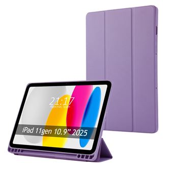 Capa Smart Flip TUMUNDOSMARTPHONE para iPad 11ª geração 10.9 (2025) | Roxo - 1
