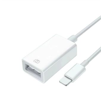 Cabo OTG Lightning para USB3.0 V-REEL QT12 | Branco - 1