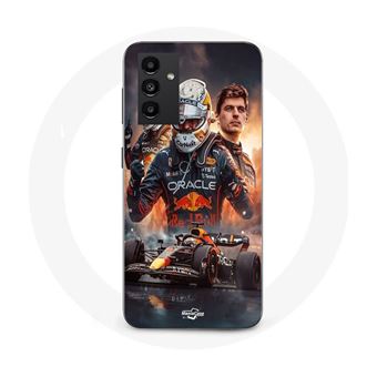 Capa Maniacase para Samsung Galaxy A34 5G Max Verstappen F1 Art Wallpaper - 1