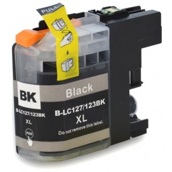 Tinteiro Compatível com Impressoras BROTHER LC123 Preto - 1