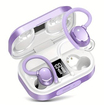 Auriculares CHRONUS | Bluetooth 5.3 | sem fio | banco de potência | 120h de reprodução | Roxo - 1