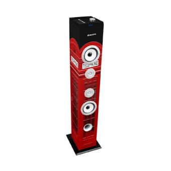 Altifalante New Majestic TS-85 BT USB SD AX 60W Preto, Vermelho