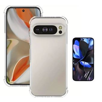 Kit Capa Superprotect Anti-Shock + Pelicula Hydrogel Frente Phonecare para Google Pixel 9 Pro XL | Transparente - 1