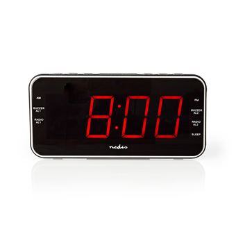 Rádio Despertador Nedis CLAR004BK | Preto - 1