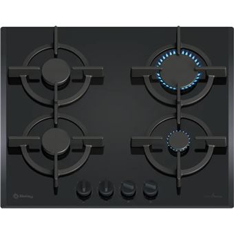 Placa a Gás Balay 3ETG664RB | 59 cm | 4 Zonas | Preto - 1