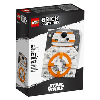 LEGO Star Wars Brick Sketches BB-8 40431 | 171 Peças - 1