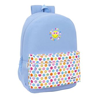 Mochila Smiley World Joyful 2025 | 42x32x15cm | Adaptável a Trolley - 1