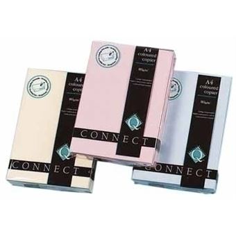 papel para impressão Connect Office Paper A4 500 Sheets Pink  Rosa - 1