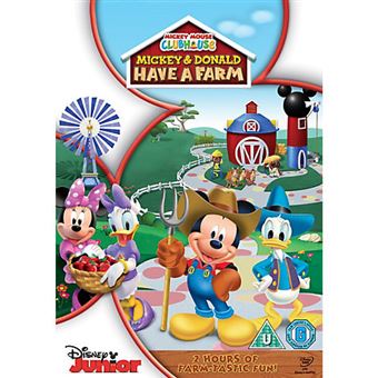 Disney Mickey Mouse Clubhouse Mickey and Donald have a Farm DVD 2D Inglês