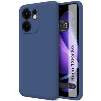 Capa TUMUNDOSMARTPHONE de Silicone Líquido ultramacio para Oppo Reno 13FS 4G / 13 FS 5G azul - 1