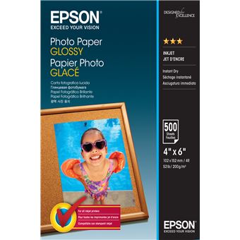 Papel Fotográfico Epson Photo Paper Glossy - 1