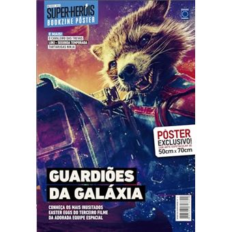 Superpôster Mundo Dos Super-Heróis - Rocket - Guardiões Da Galáxia Vol 3 (Versão Lisa, Sem Dobras, E - 1